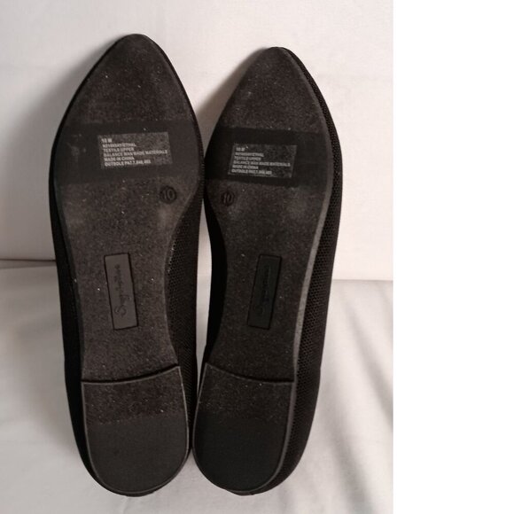 Seychelles Black Ballet Flats Women’s 10 Pointed Toe Memory Foam Comfort - Picture 9 of 9